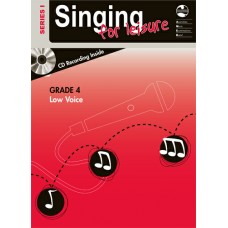 AMEB Singing for Leisure Low Voice Bk & CD Series 1 - Grade 4